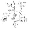 Dellorto Throttle needle, A08, Dellorto PHVA14 DD